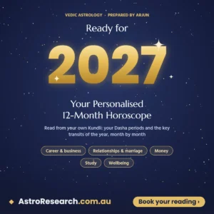 Personalised 12-Month Horoscope 2027
